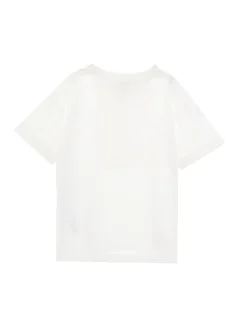 T-shirt con plastron