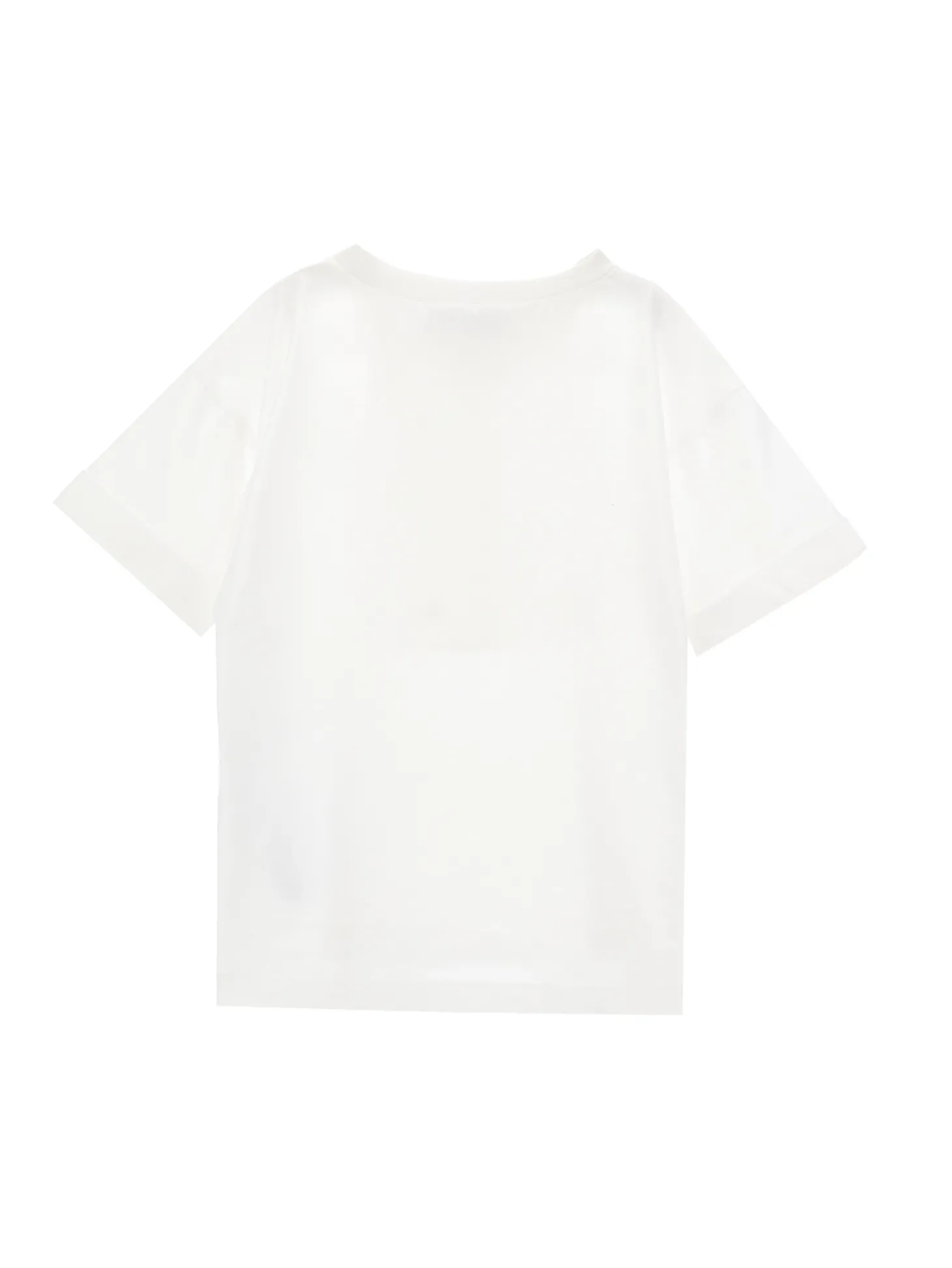 T-shirt con plastron