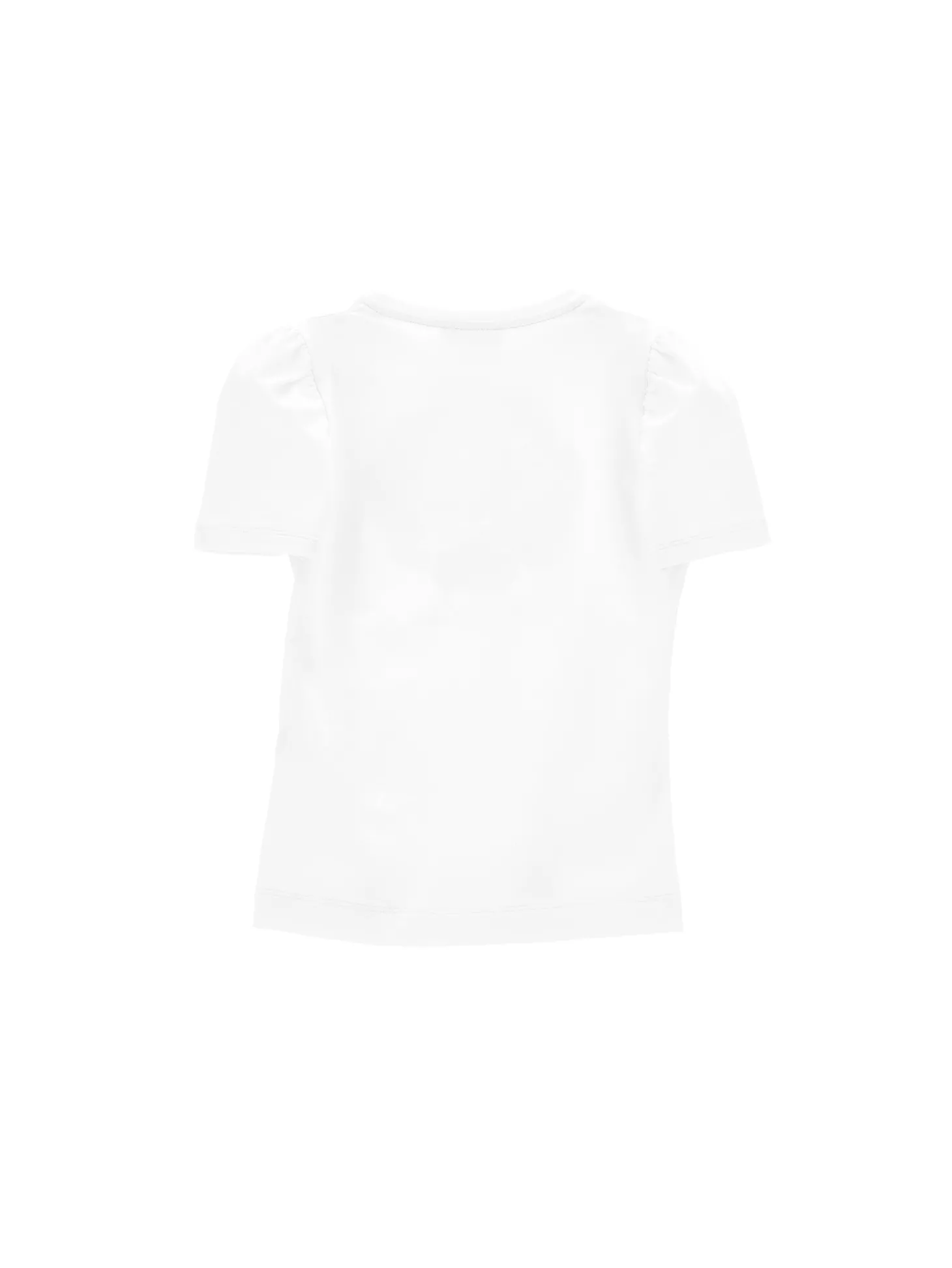 T-shirt con rosa glitter