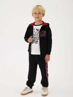 T-shirt cotone organico con orsetto