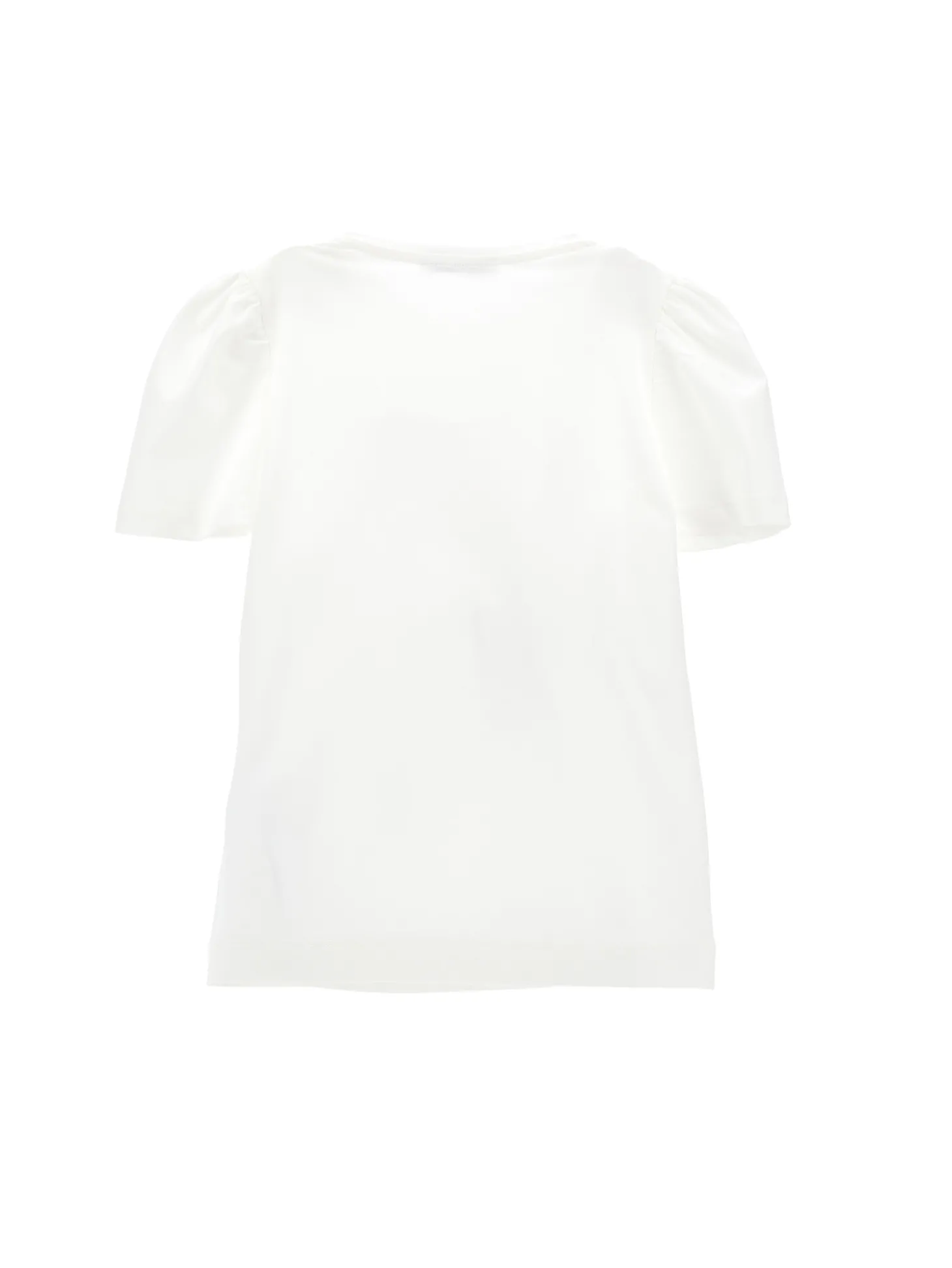 T-shirt cotone organico con rosa