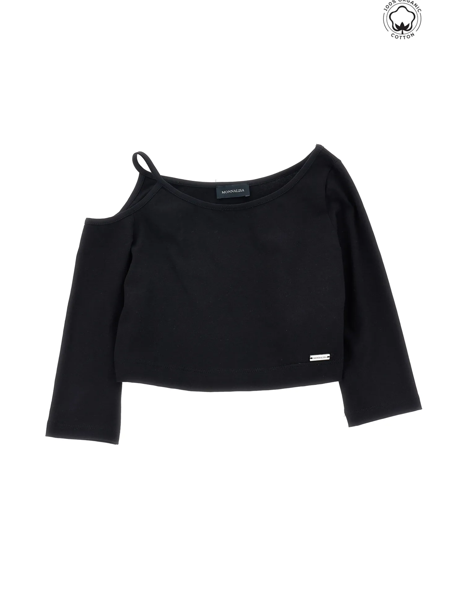 T-shirt cotone organico con spallina