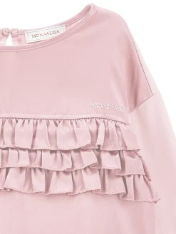 T-shirt cotone organico con galette