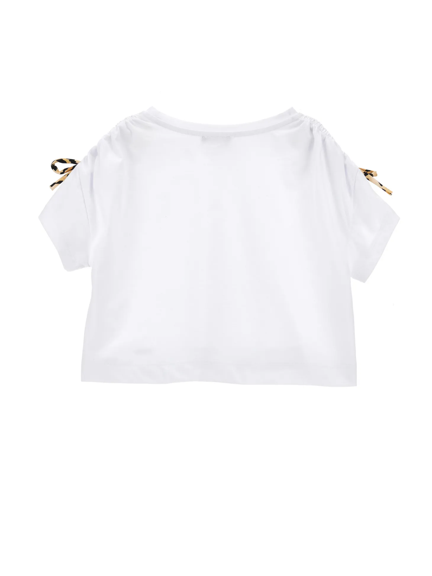 T-shirt cotone organico cropped