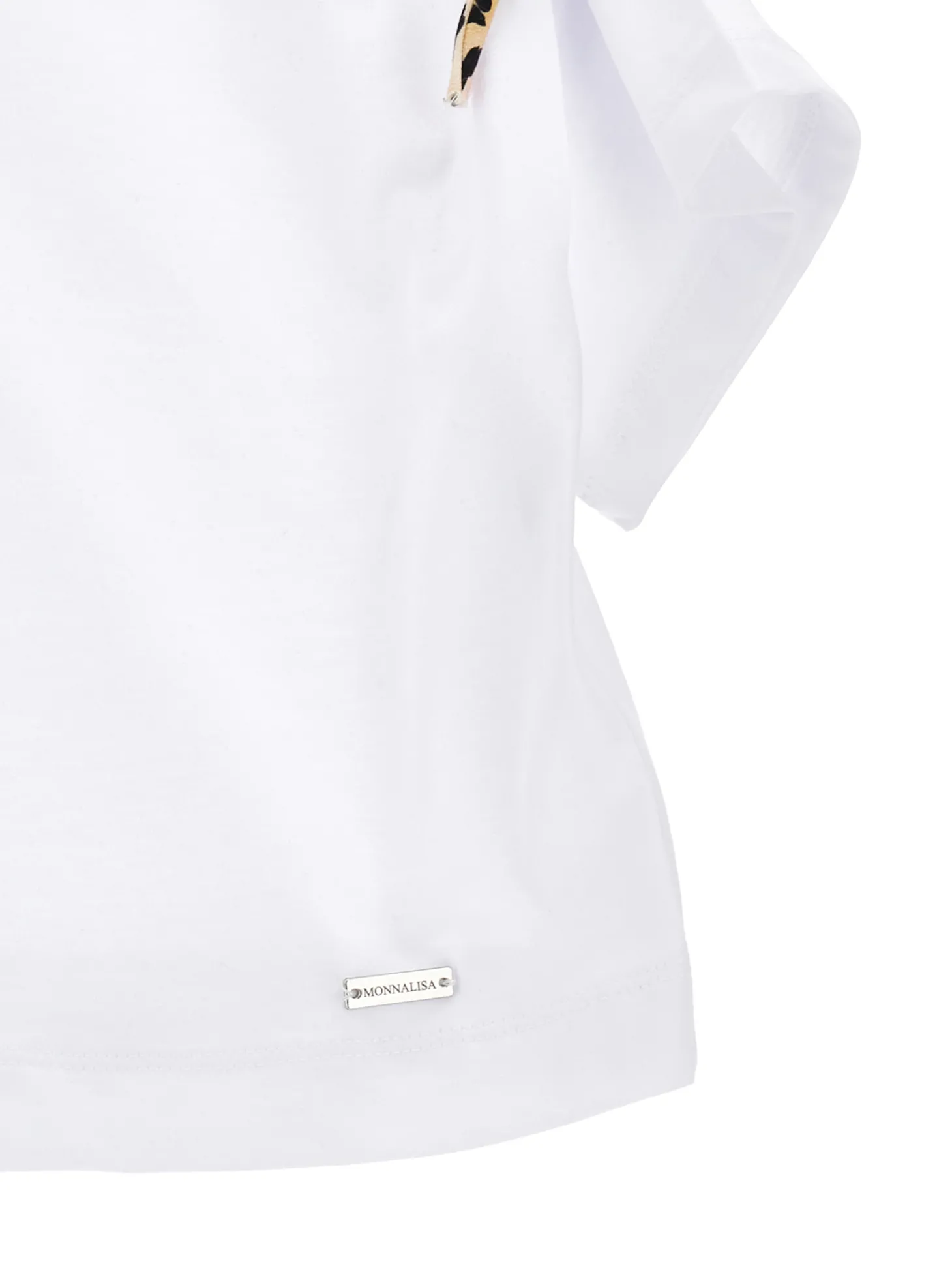 T-shirt cotone organico cropped