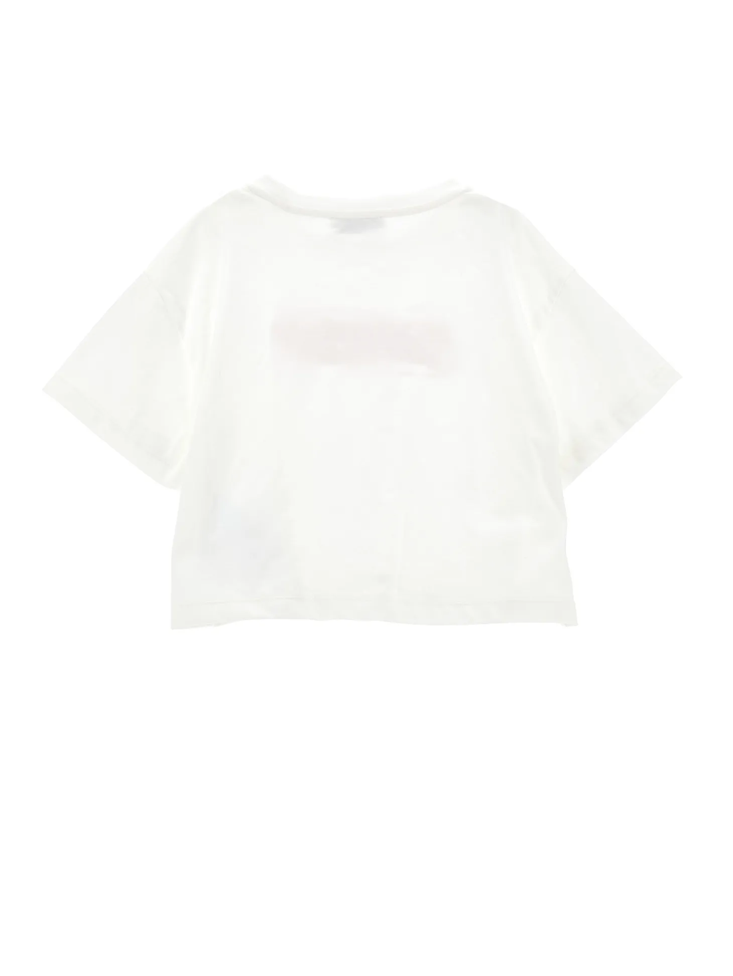 T-shirt cotone organico cropped