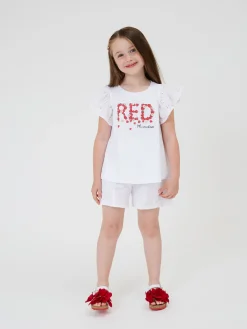 T-shirt cotone organico sangallo