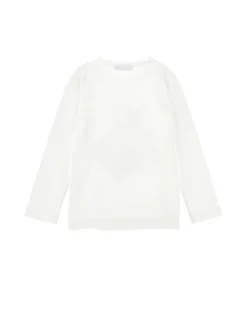 T-shirt cotone organico stampa castello