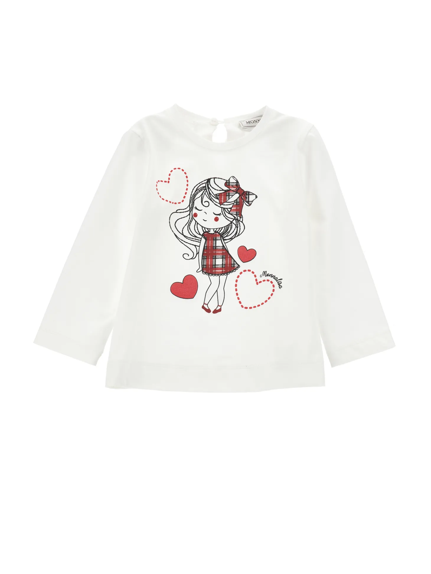 T-shirt cotone organico stampa girls