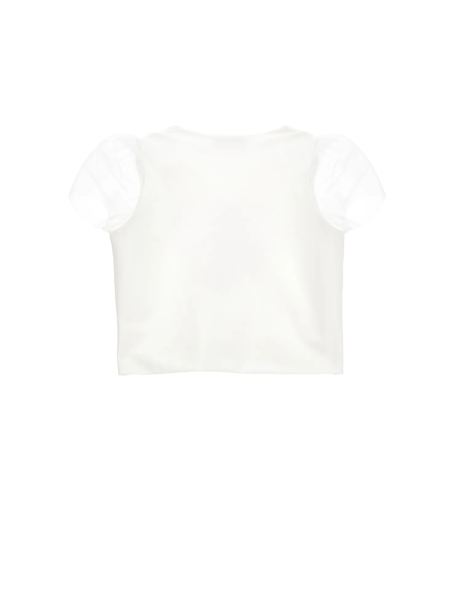 T-shirt cotone organico tulle