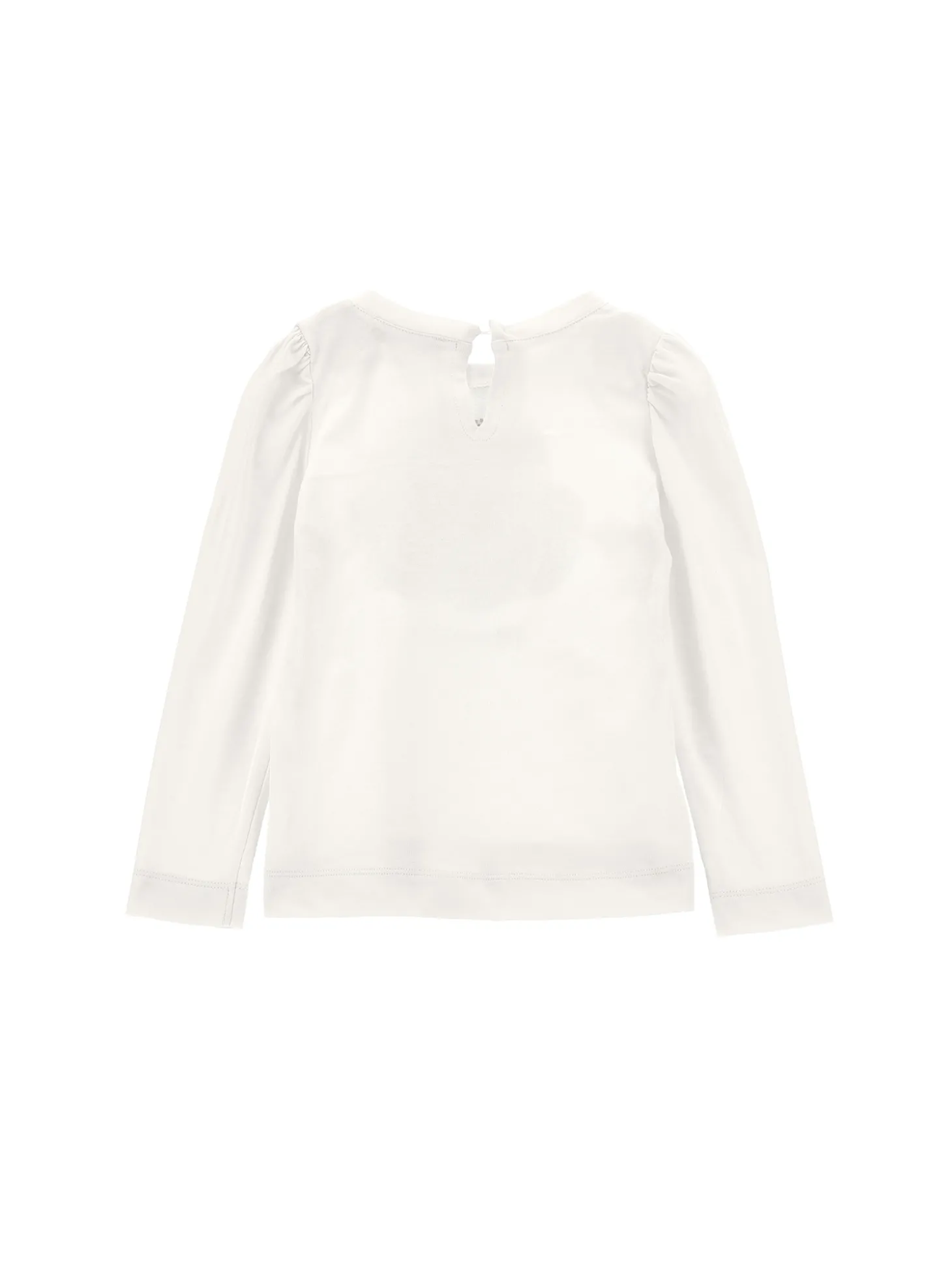 T-shirt cotone ricamo anemone