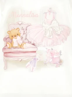 T-shirt cotone stampa balletto