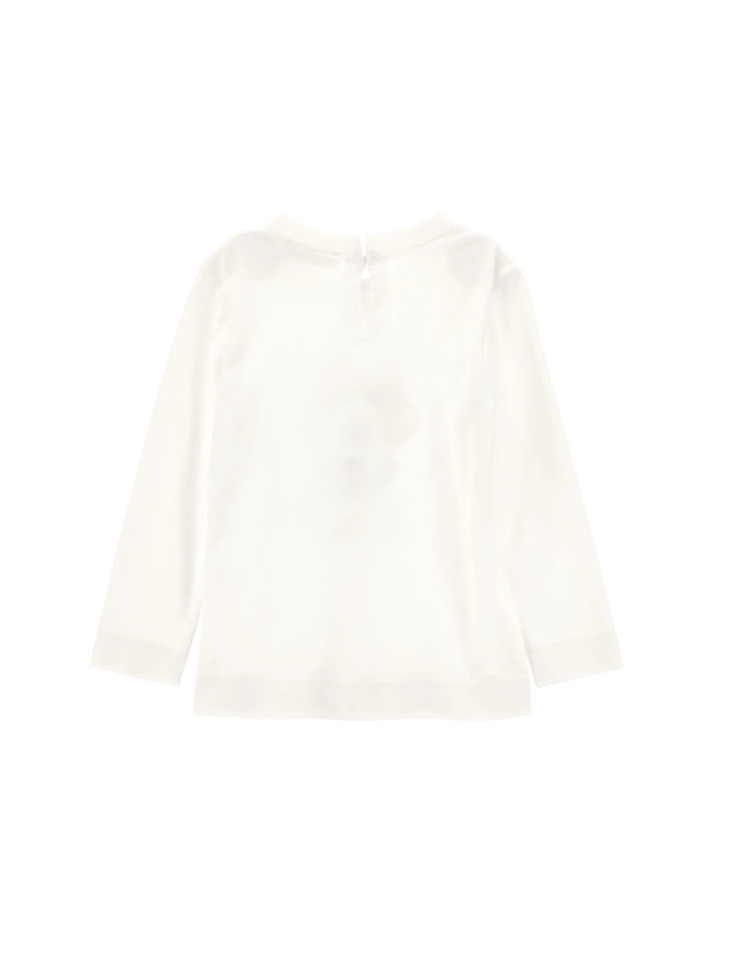 T-shirt cotone stampa barboncino e anemone