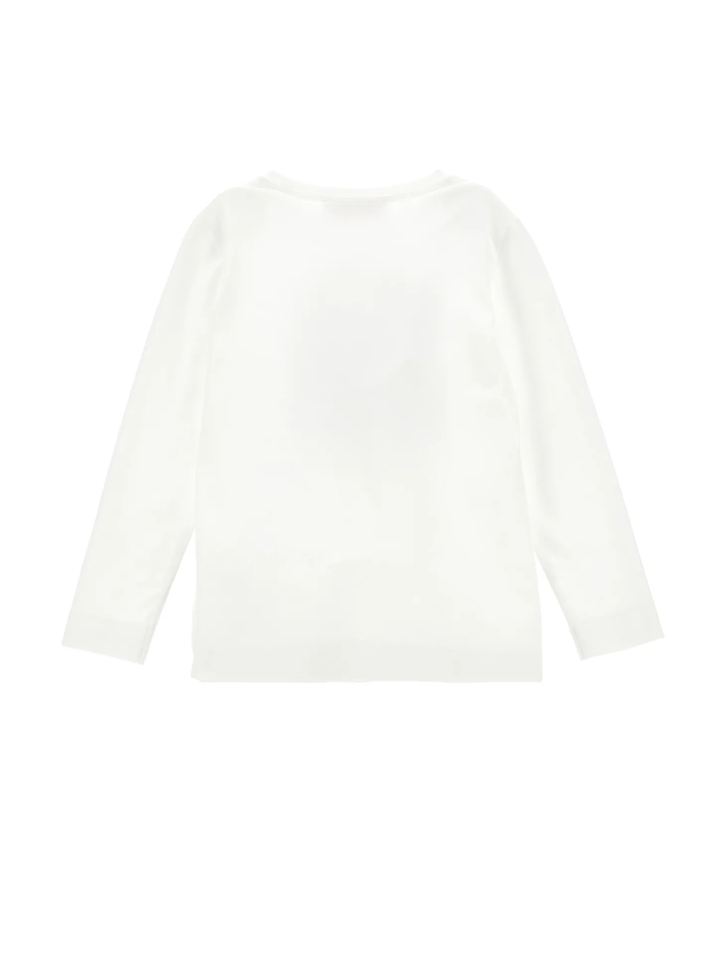 T-shirt cotone stampa fiocco