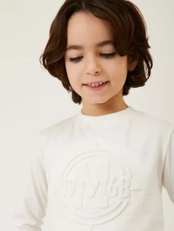 T-shirt cotone stampa logo