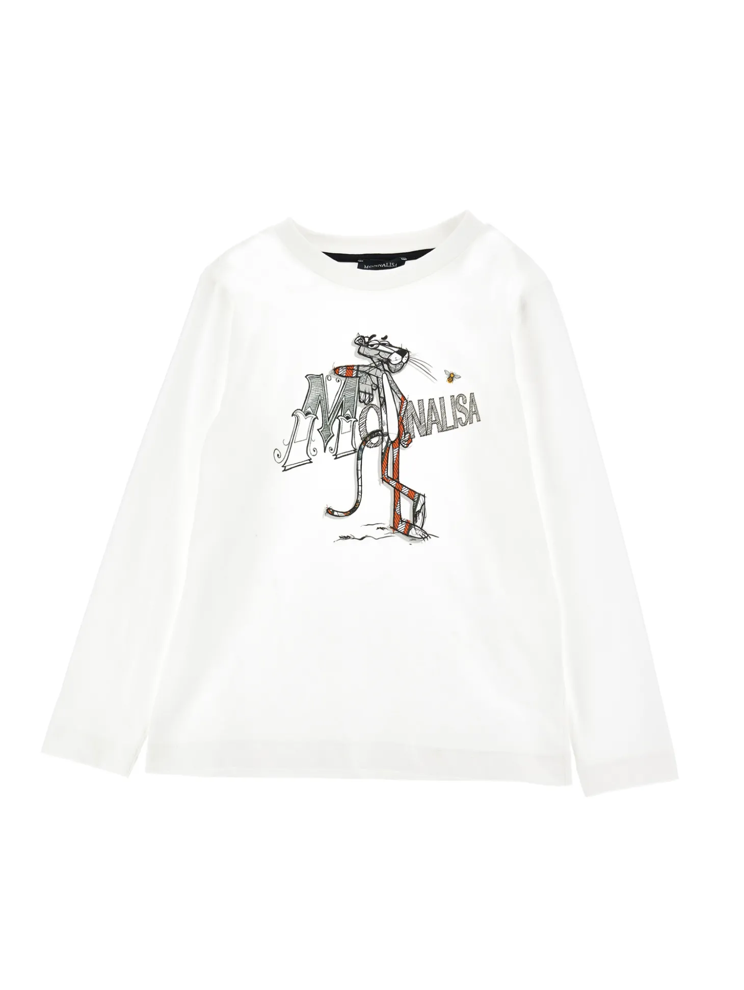 T-shirt cotone stampa Pink Panther