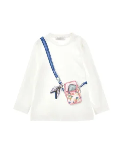 T-shirt cotone stampa portacellulare