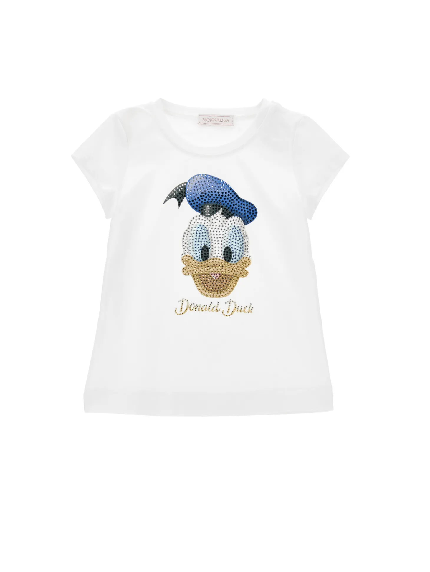 T-shirt Donald Duck strass