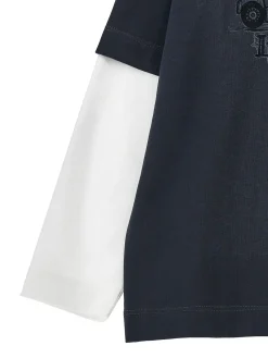T-shirt doppia manica