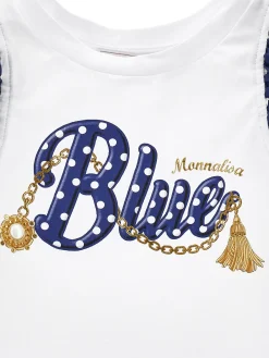 T-shirt jersey con maniche riga marinara
