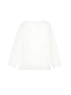 T-shirt jersey con maxifarfalla