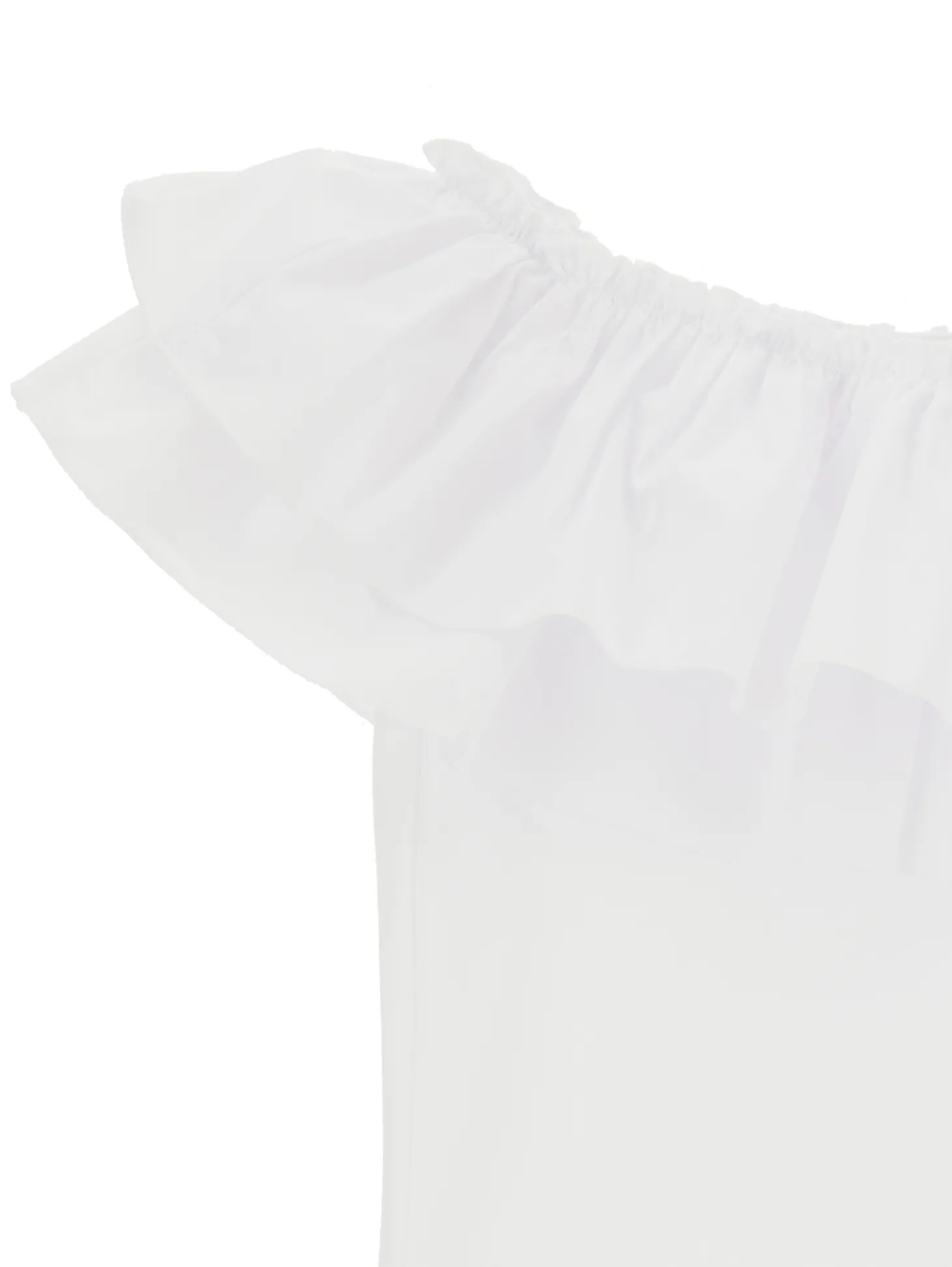 T-shirt jersey con maxigale