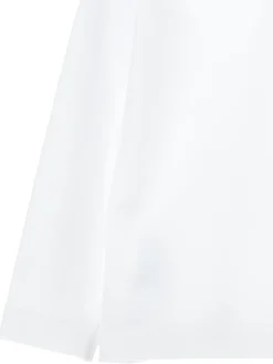 T-shirt jersey cotone organico con colletto elegante