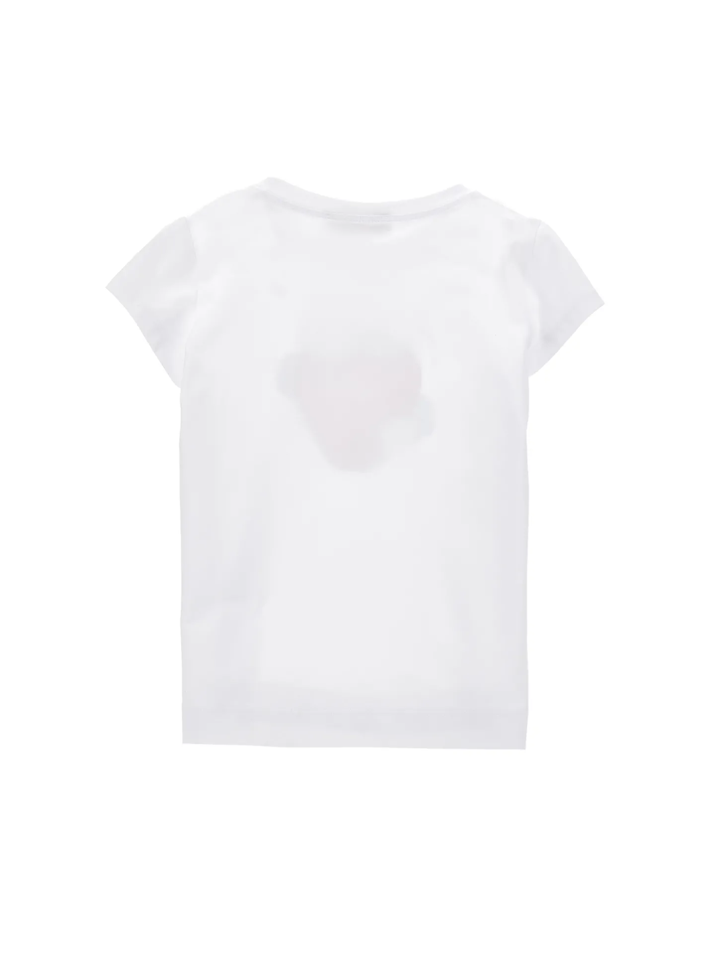T-shirt jersey fragola con strass