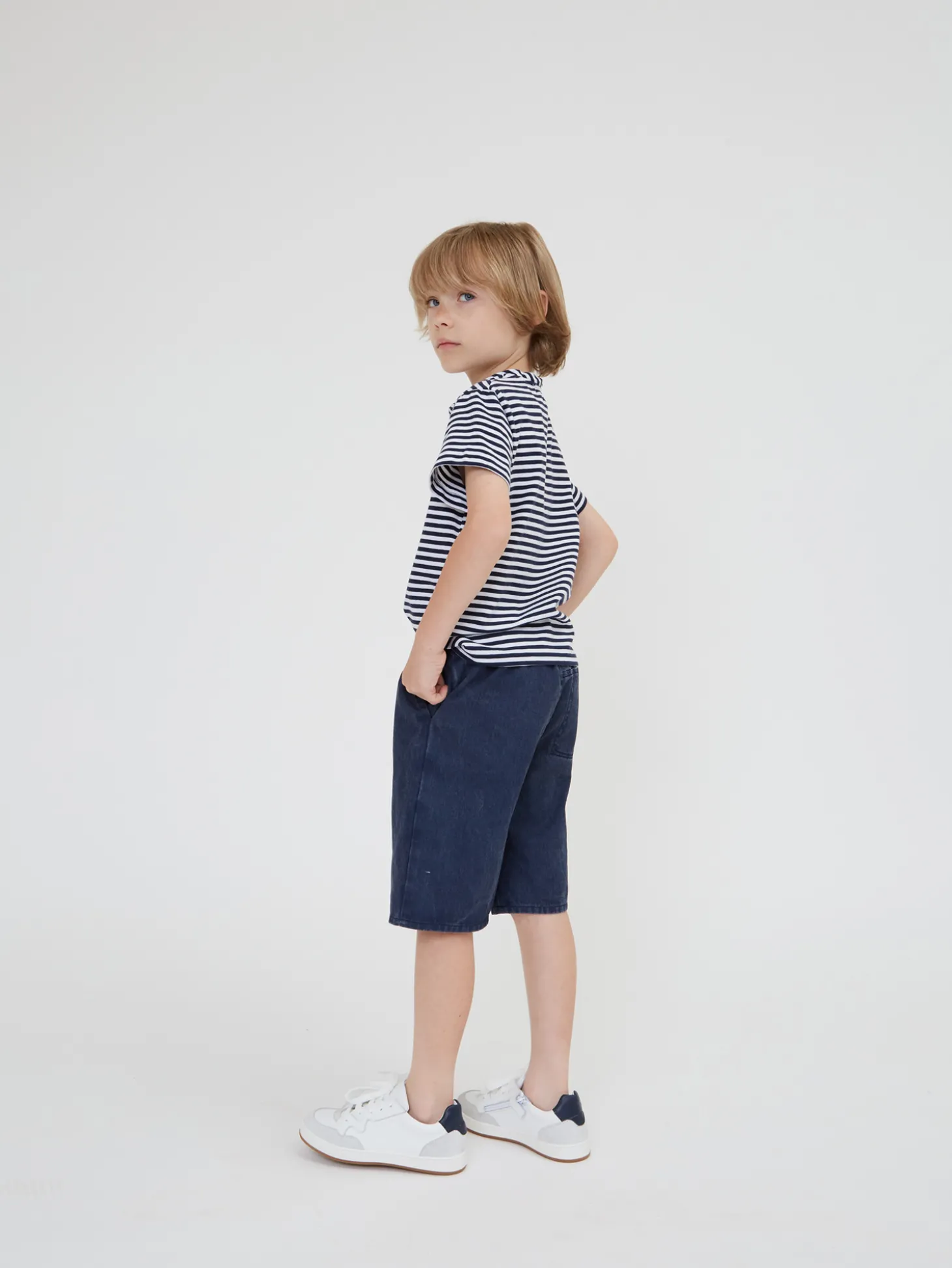 T-shirt jersey rigata