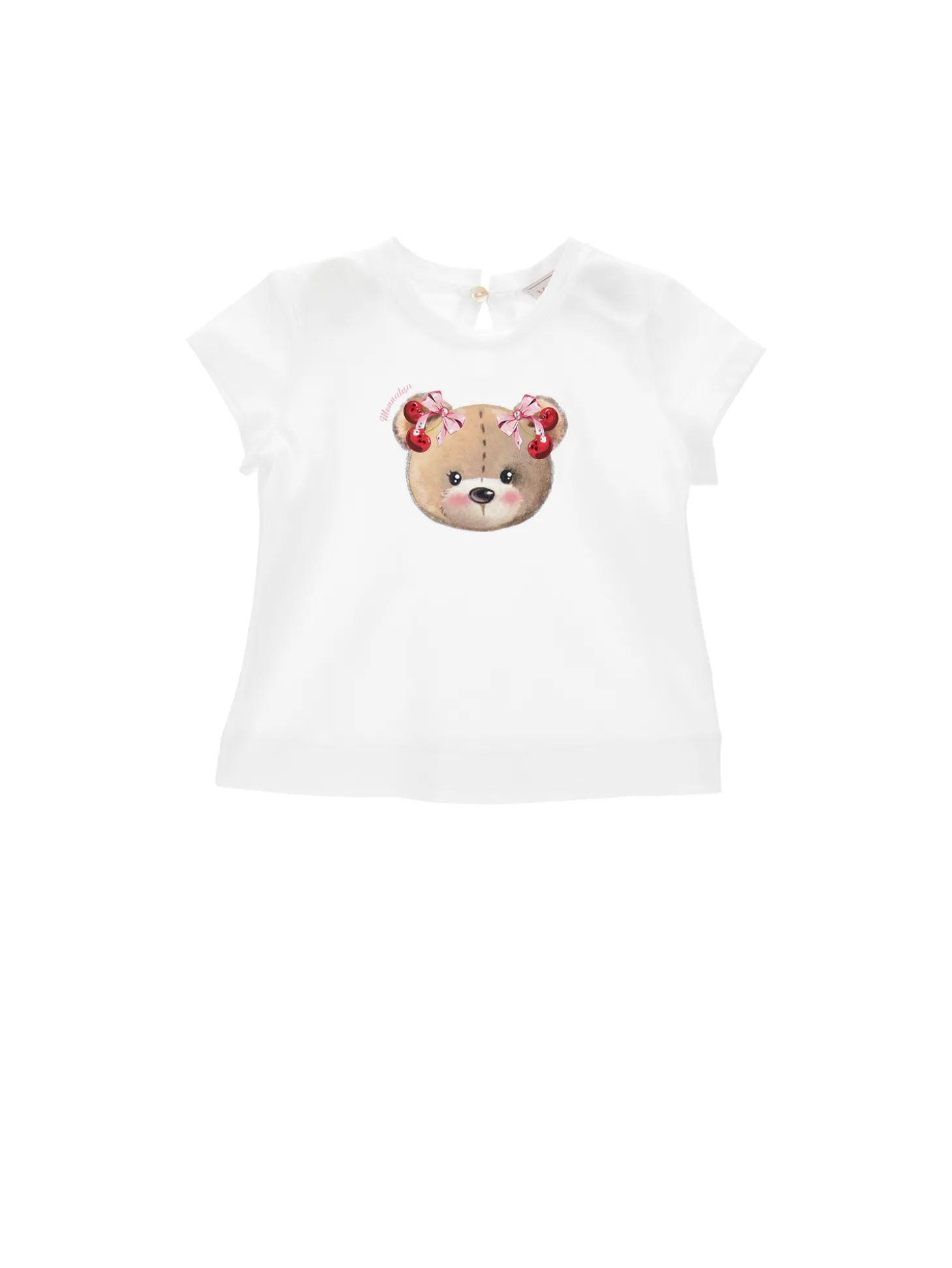 T-shirt jersey stampa teddy