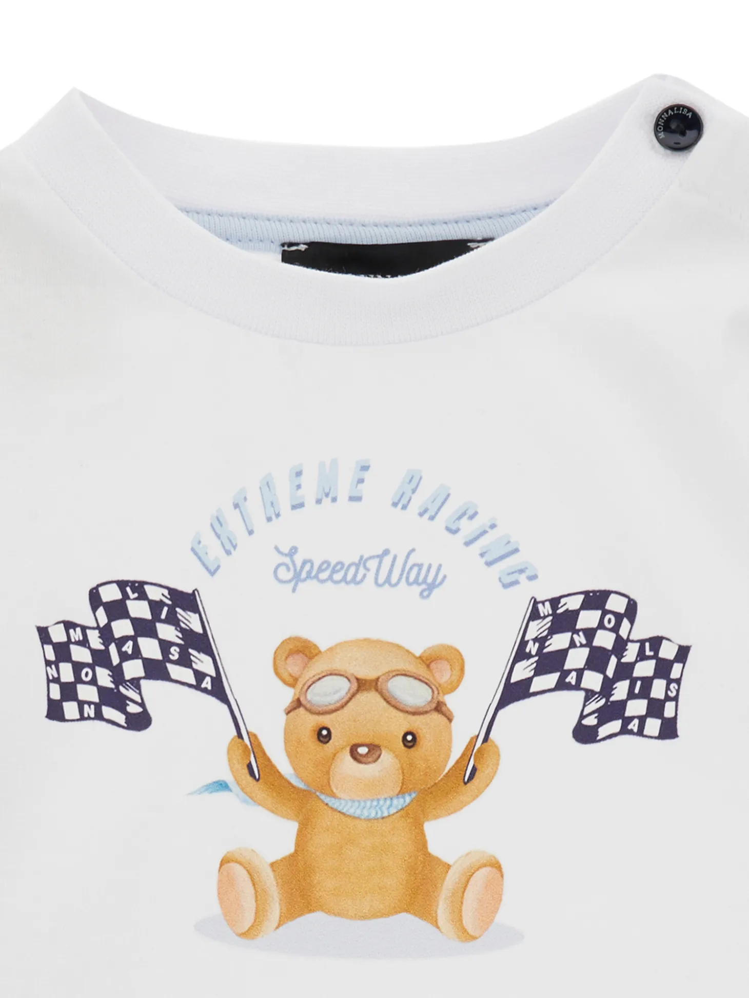 T-shirt jersey stampata