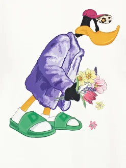 T-shirt maniche lunghe Daffy Duck