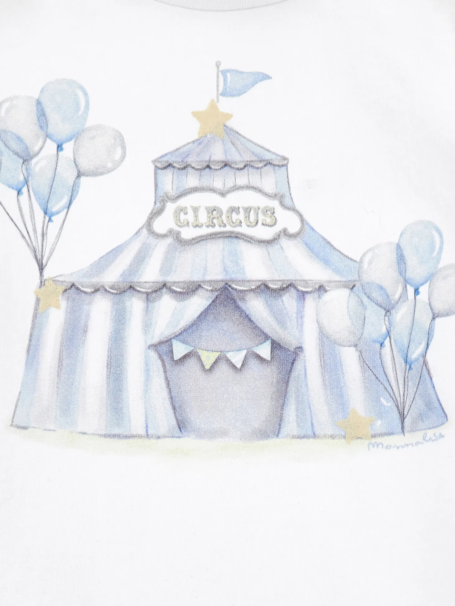T-shirt maxi stampa circus