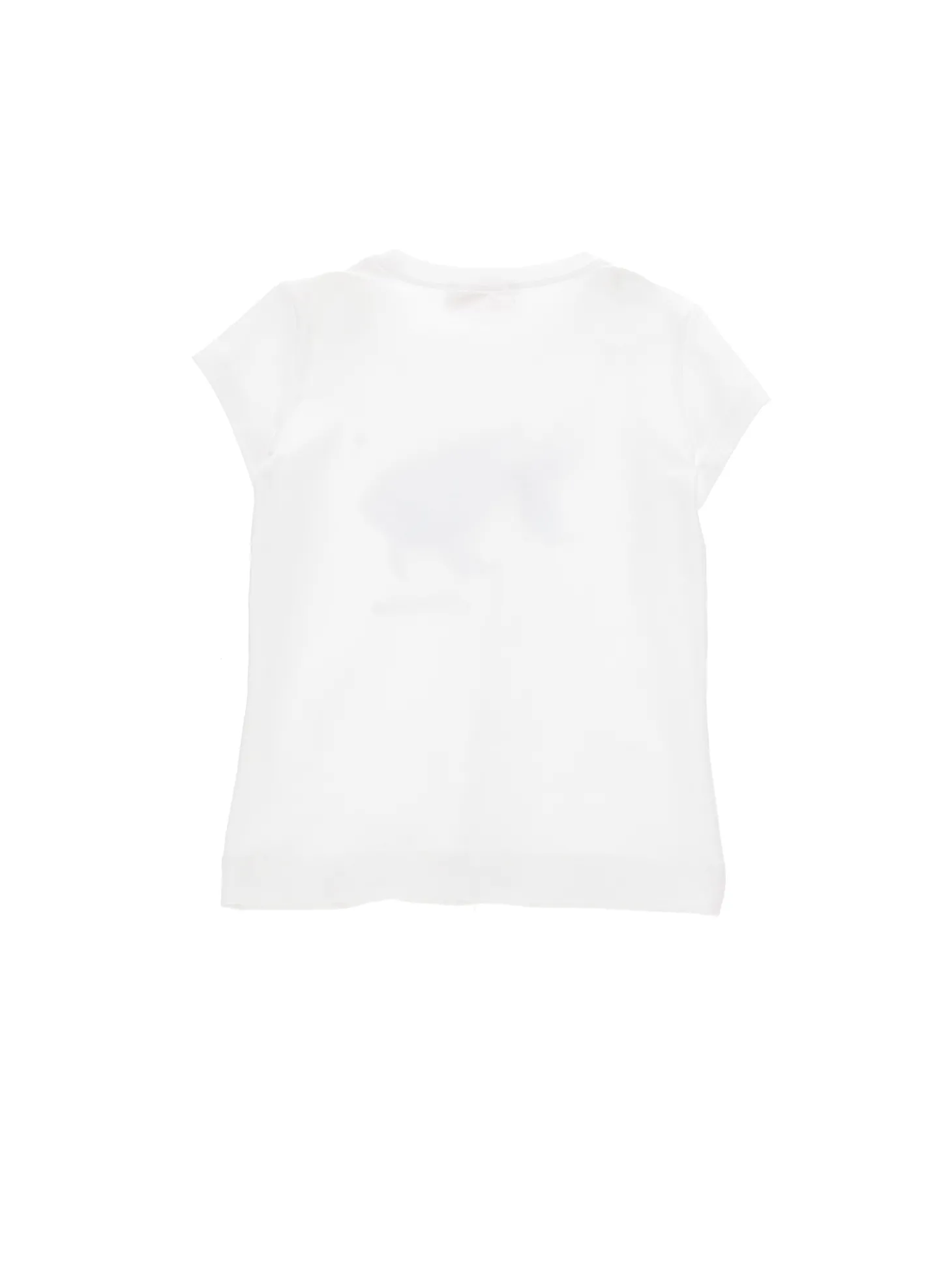 T-shirt pesciolino tulle e strass