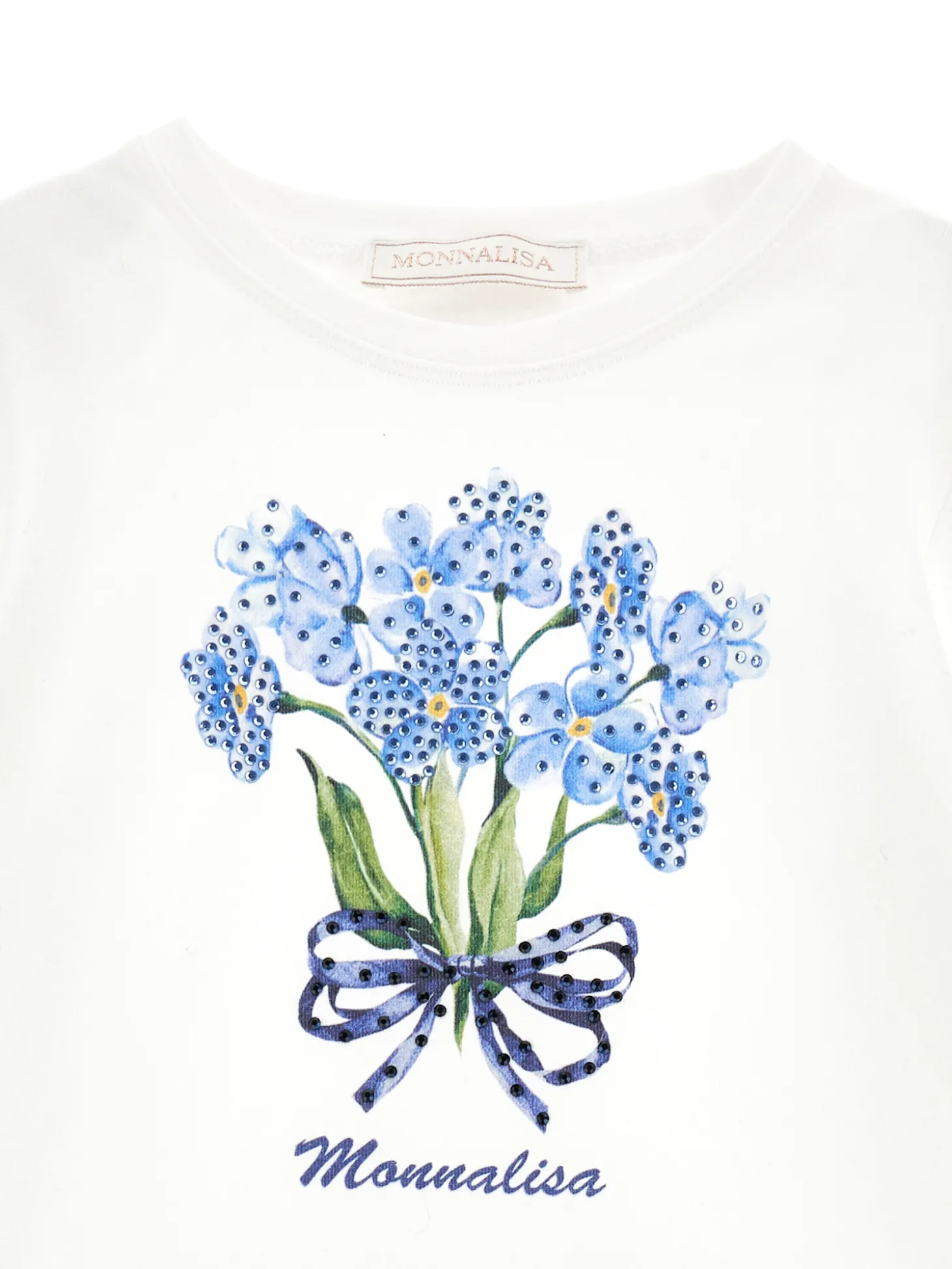 T-shirt stampa bouquet