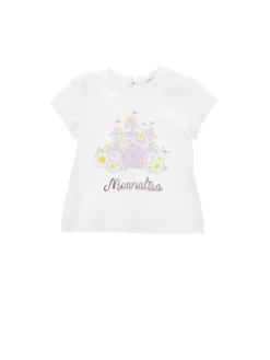 T-shirt stampa castello