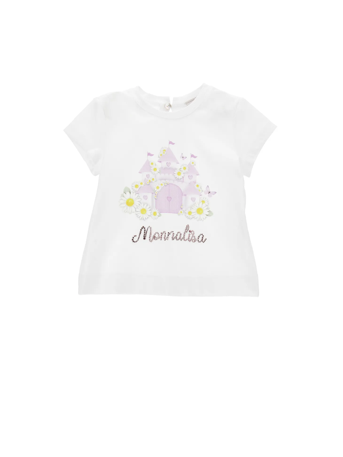 T-shirt stampa castello