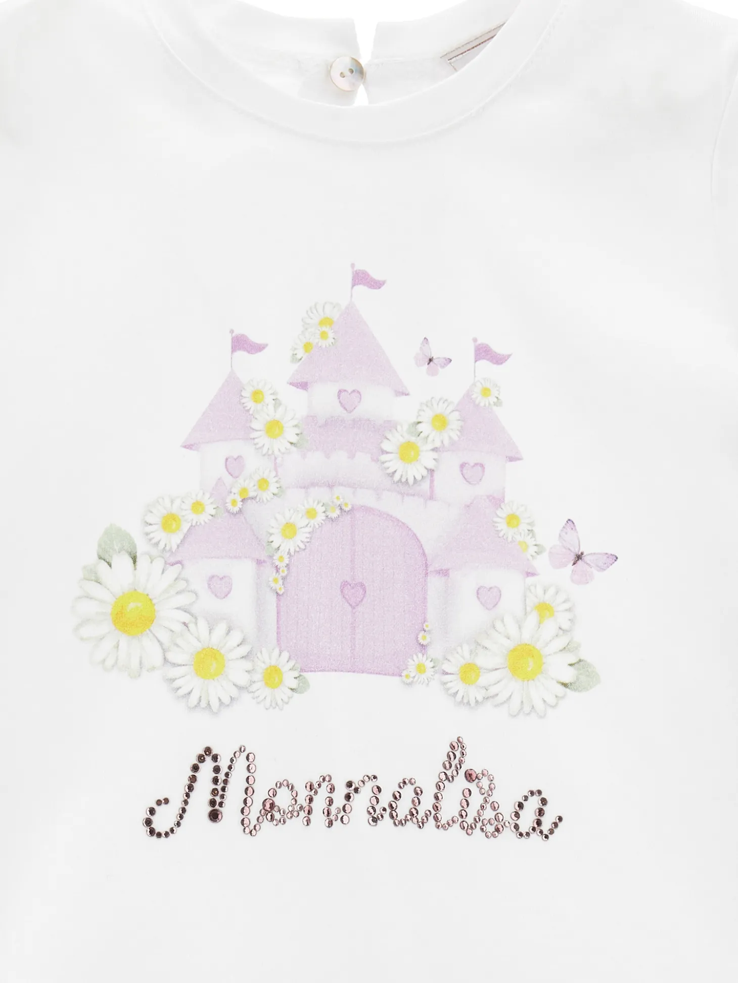 T-shirt stampa castello