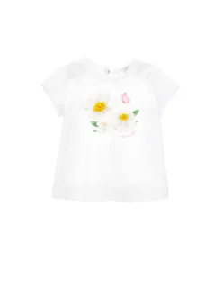 T-shirt stampa floreale