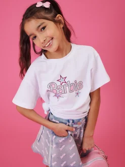 T-shirt stampa logo Barbie