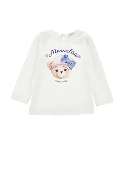 T-shirt stampa orsetta