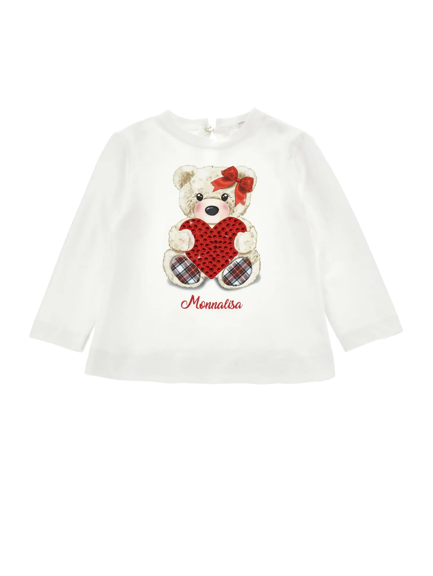 T-shirt teddy bear strass