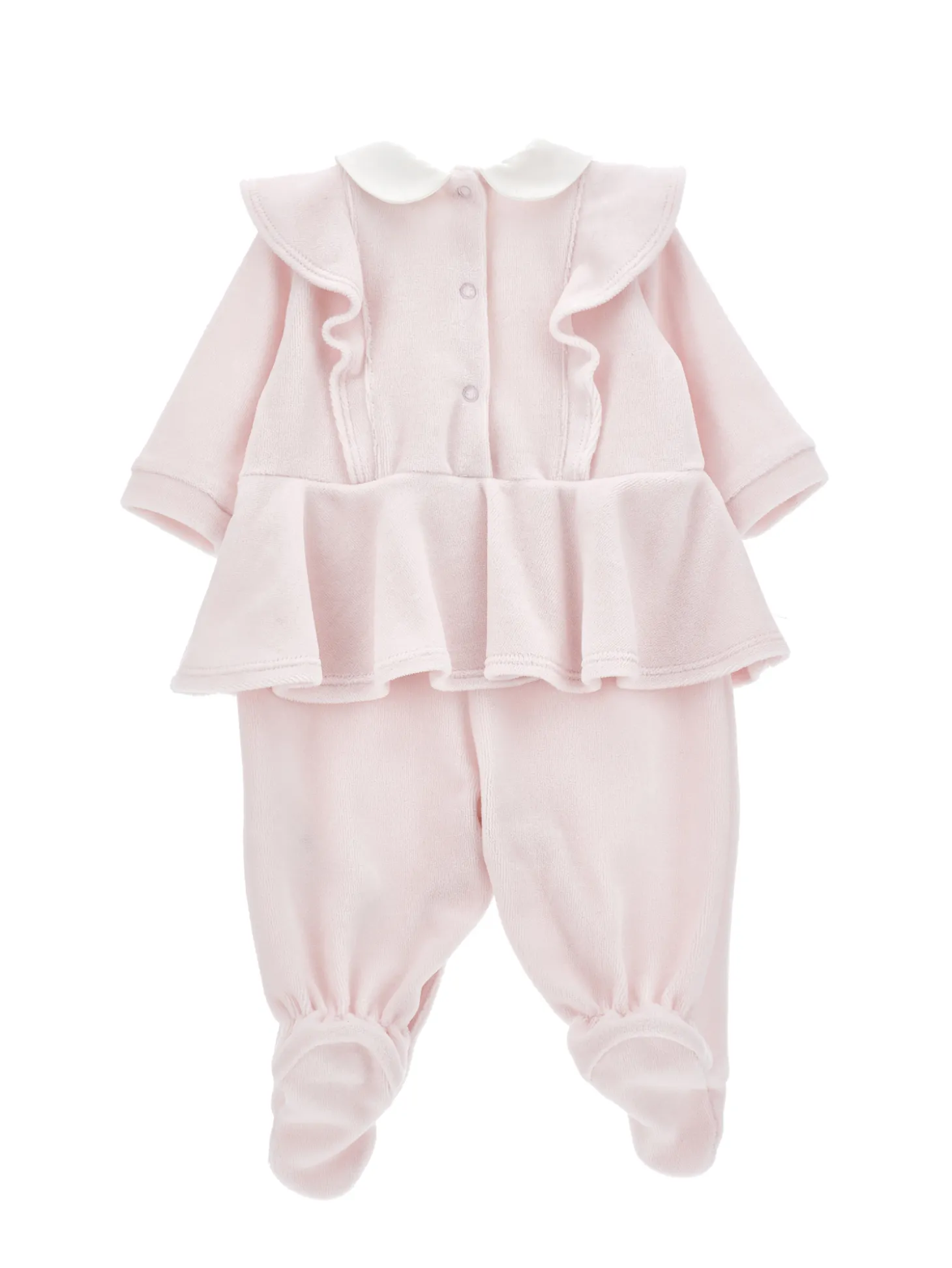 Tutina ciniglia con plastron