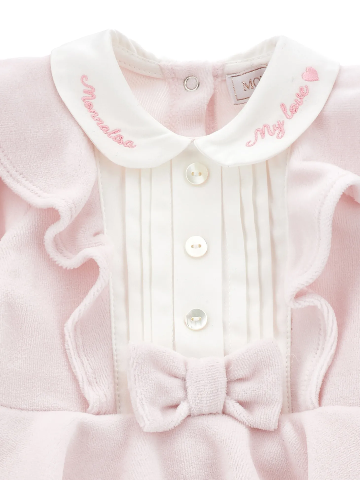 Tutina ciniglia con plastron