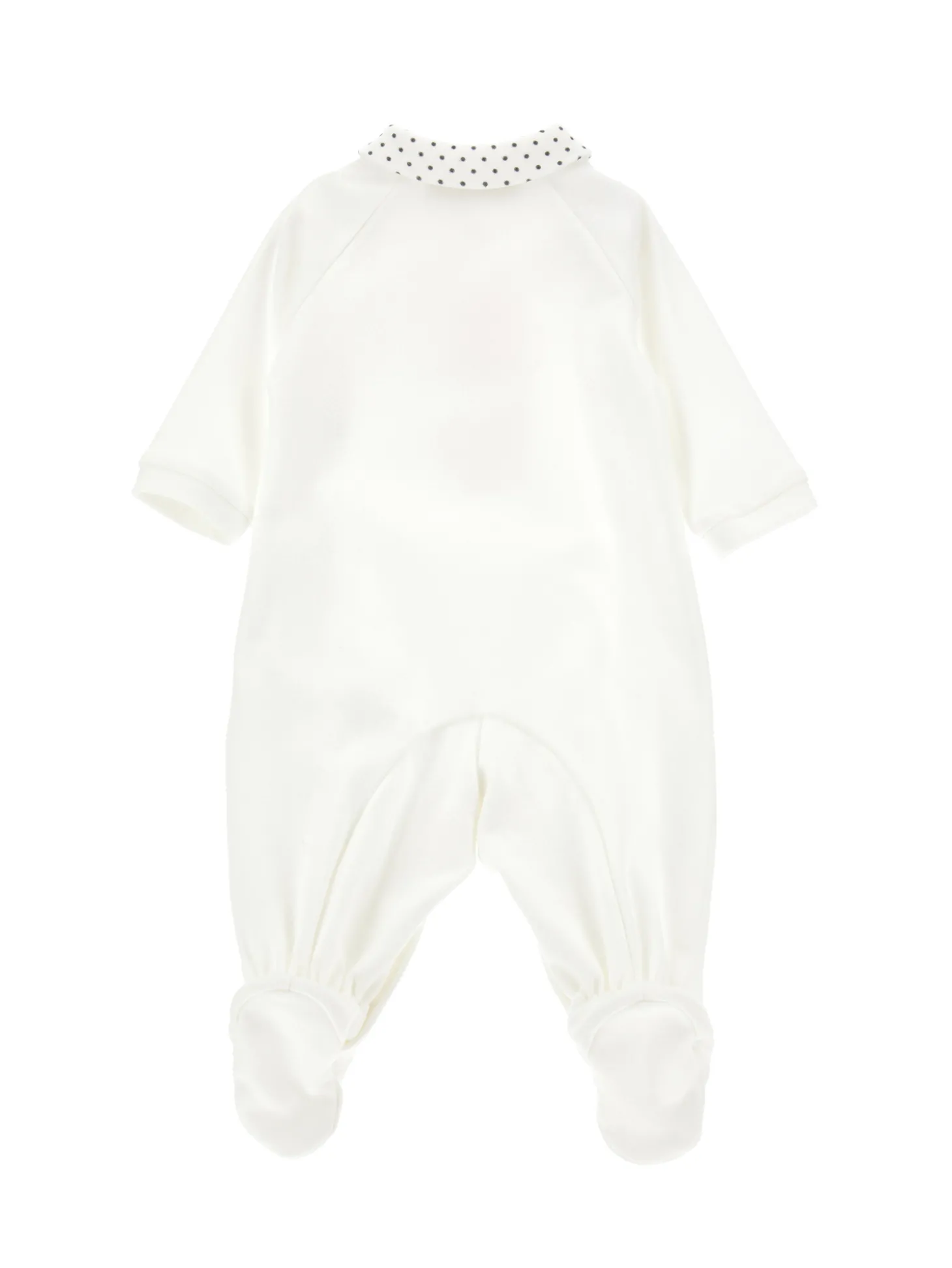 Tutina cotone con colletto