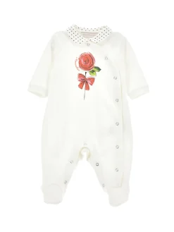 Tutina cotone con colletto