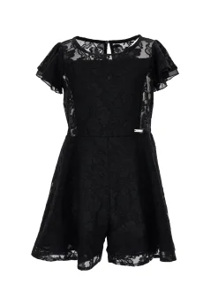 Tutina intera pizzo con shorts